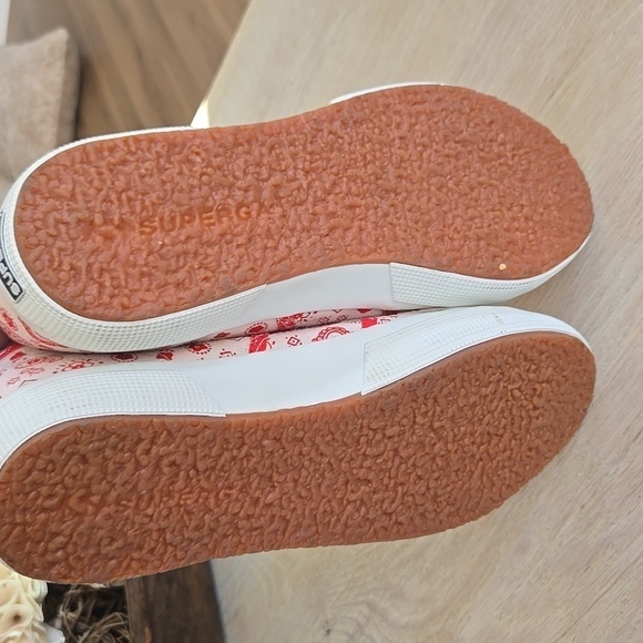 Superga Bandana Mix Sneakers Pink and Red NWT - Picture 13 of 13